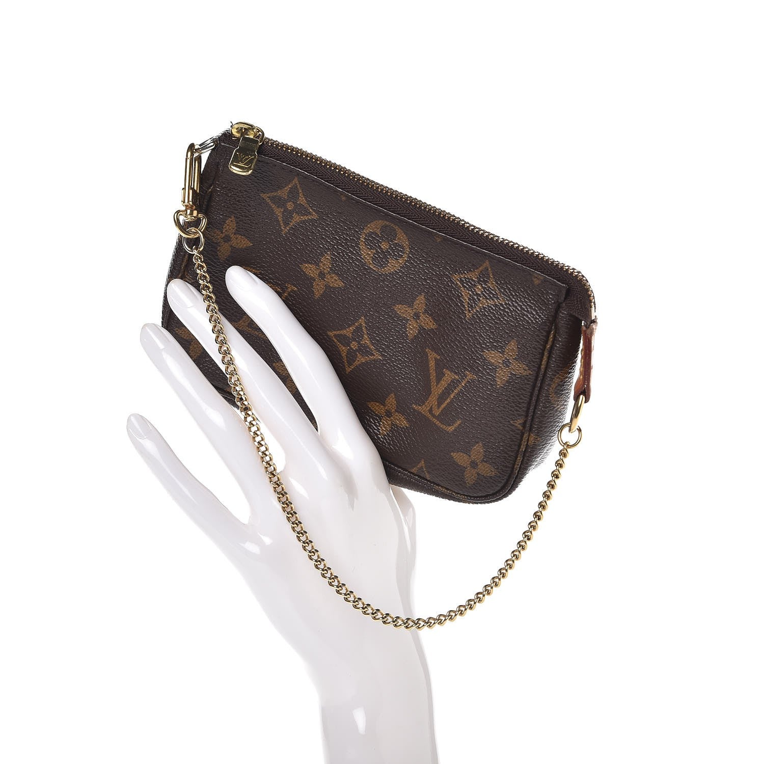 Louis Vuitton Monogram Mini Pochette Accessories 2 of 7