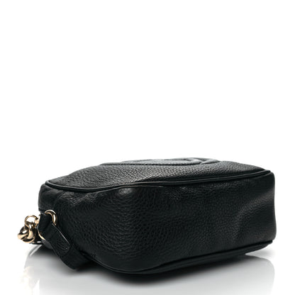 Gucci Pebbled Calfskin Small Soho Disco Bag Black 4 of 11