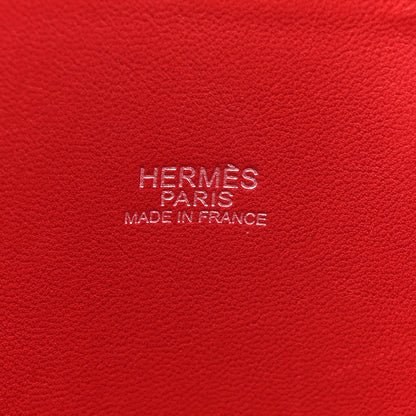 Hermes Taurillon Clemence Bolide 31 Rouge Garance 6 of 14