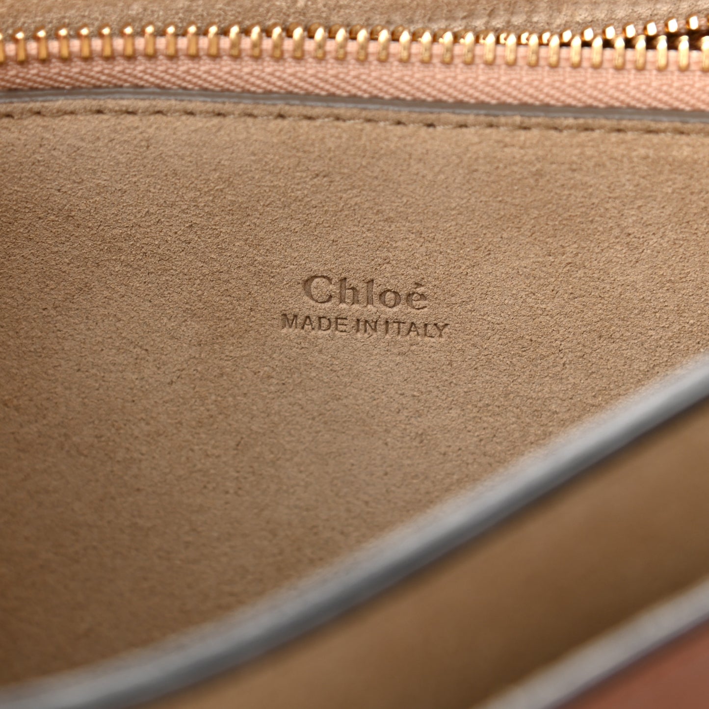 Suede Calfskin Medium Faye Shoulder Bag Caramel