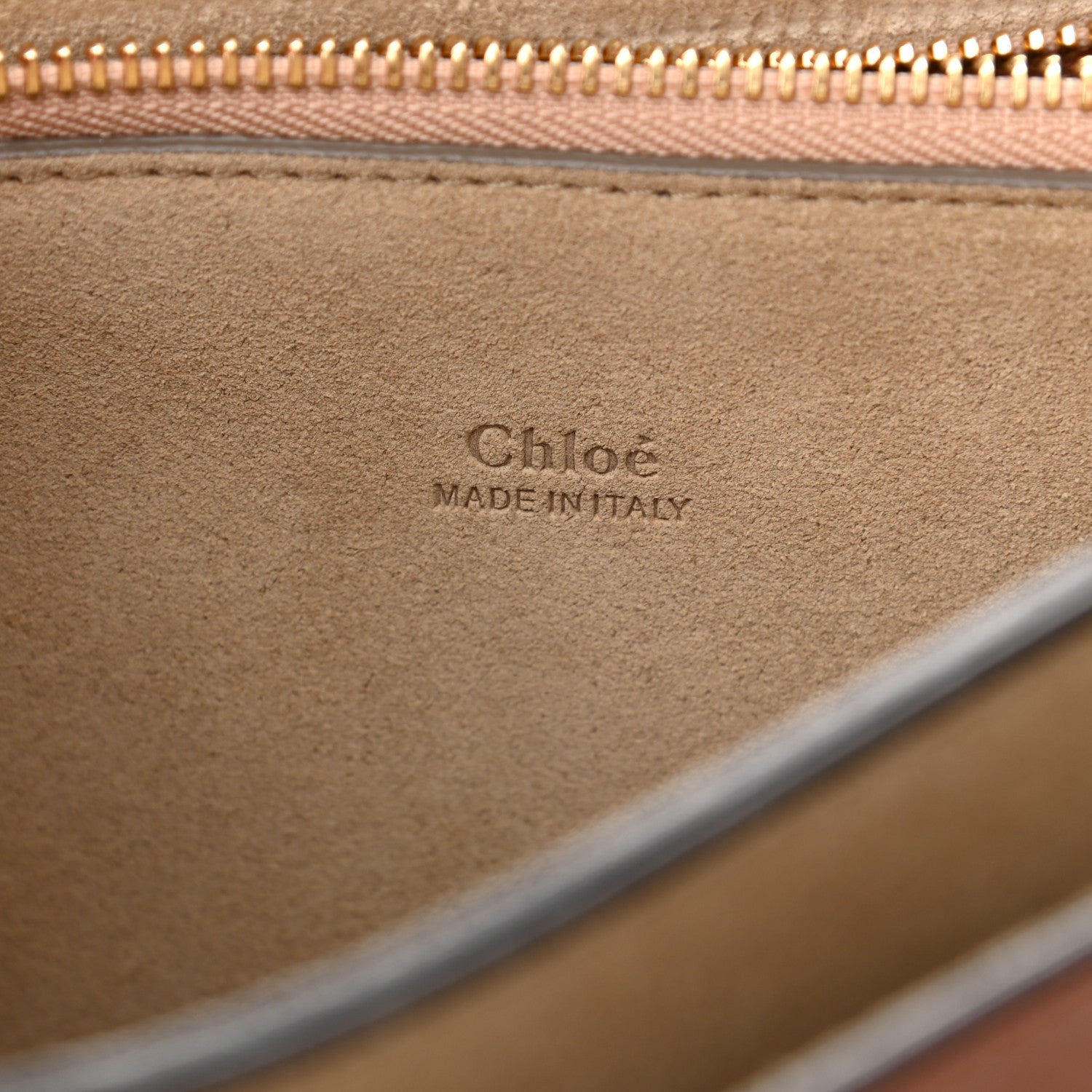 Chloe Suede Calfskin Medium Faye Shoulder Bag Caramel 6 of 11