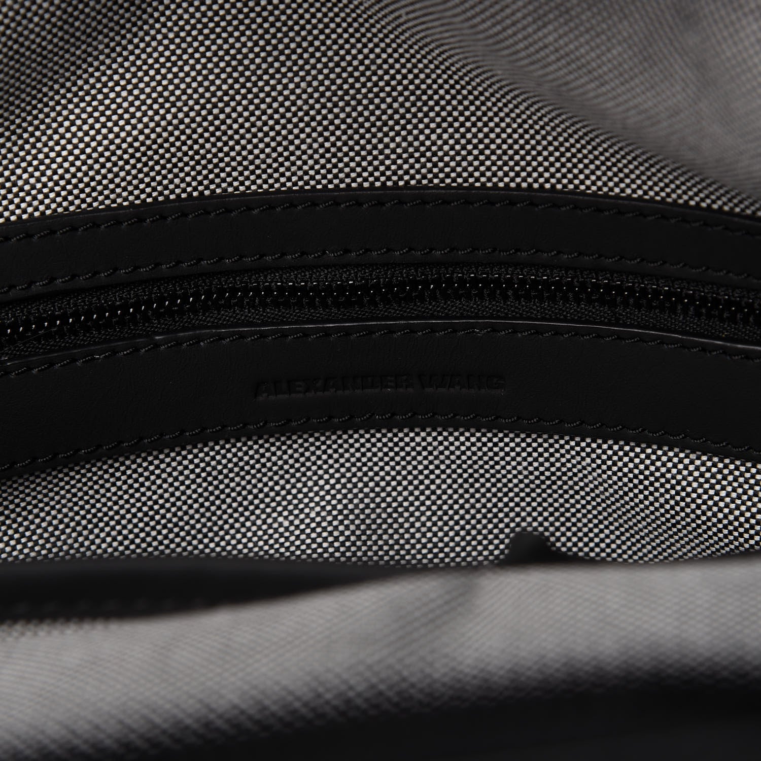 Alexander Wang Pebbled Calfskin Emile Black 8 of 11