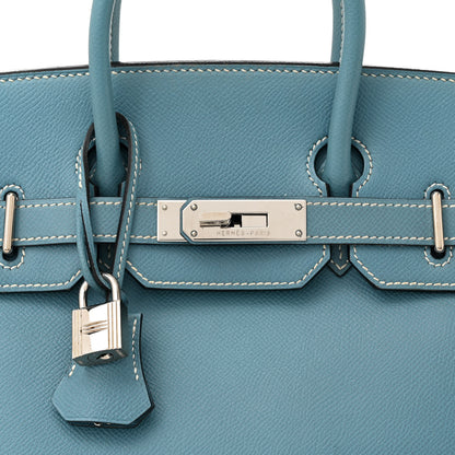Hermes Epsom HAC Birkin 28 Blue Jean 8 of 13