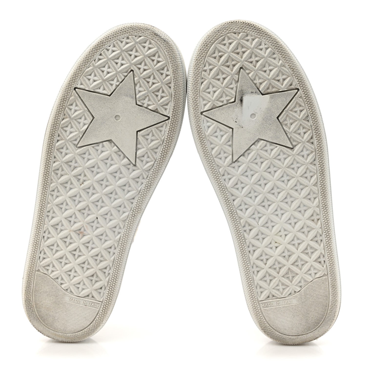 Christian Dior Canvas Oblique Embroidered Womens Solar Slip On Sneakers 35.5 Grey Stone 7 of 10