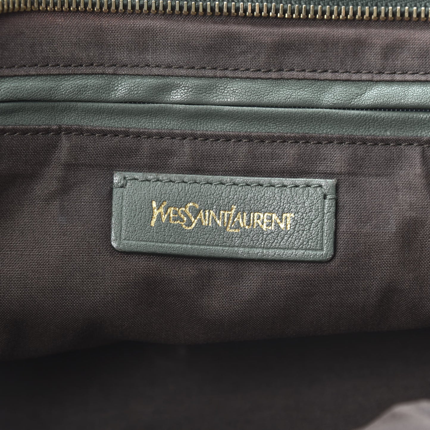 Calfskin Medium Classic Y Cabas Thyme