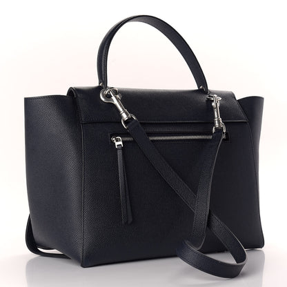 Celine Grained Calfskin Mini Belt Bag Navy 3 of 10