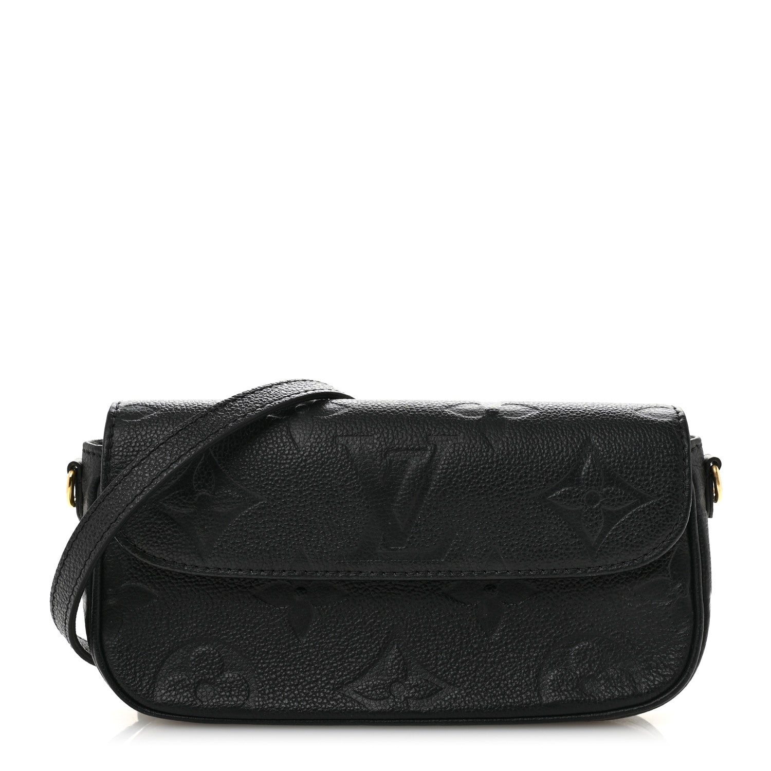 Louis Vuitton Empreinte Monogram Giant Ivy Wallet On Chain Black 1 of 14