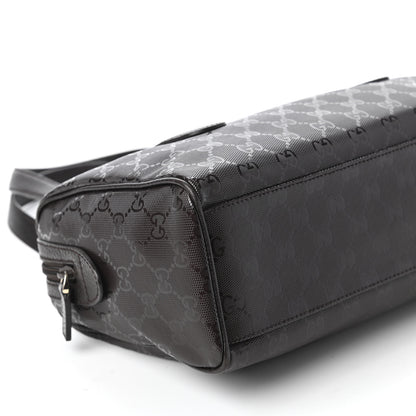 Gucci Imprime Monogram Small Boston Dark Brown 6 of 10