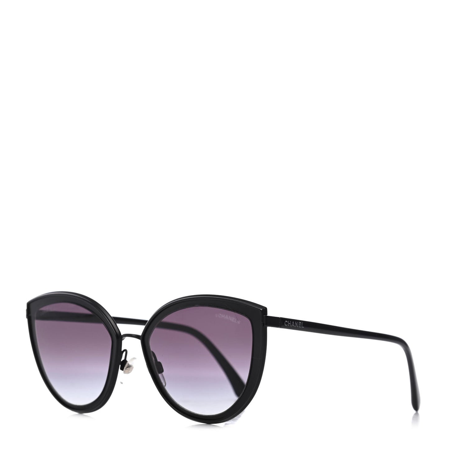 Cat Eye Sunglasses 4222 Black