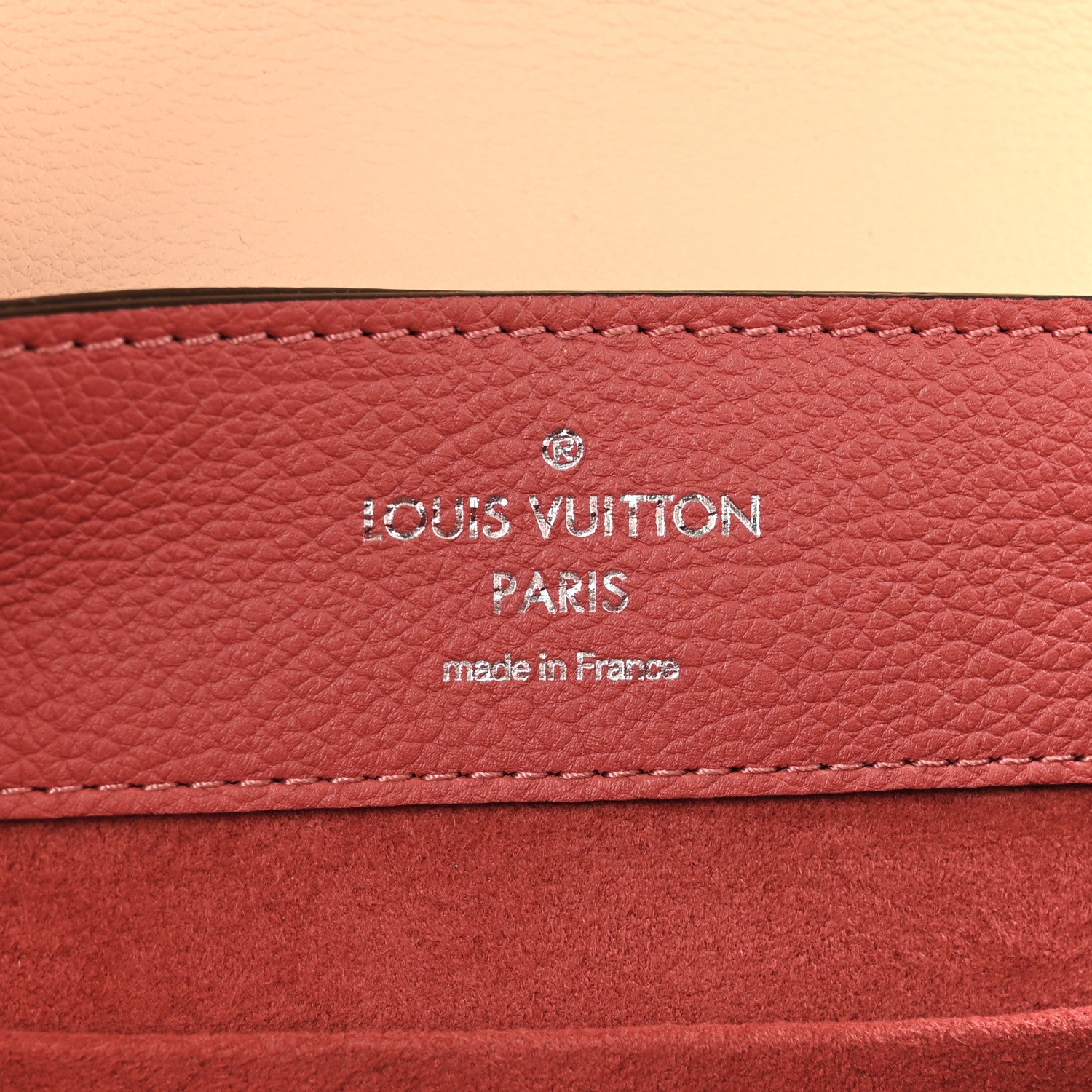 Louis Vuitton Calfskin Lockme Backpack Pink 6 of 11