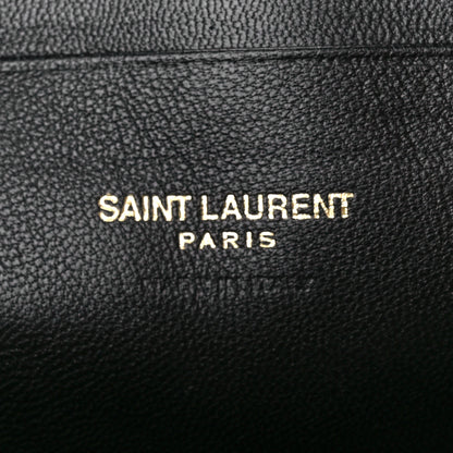 Saint Laurent Grain De Poudre Matelasse Monogram Mini Lou Camera Bag Black 6 of 11