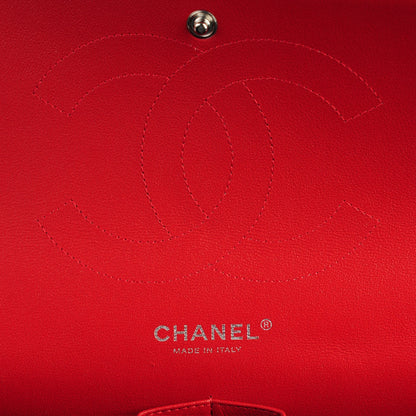 Chanel Lambskin Quilted Jumbo Double Flap Red 7 of 8