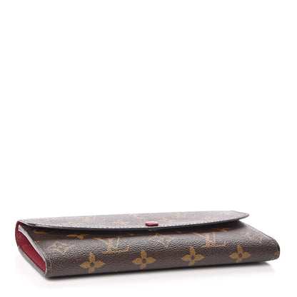 Louis Vuitton Monogram Emilie Wallet Fuchsia 4 of 6