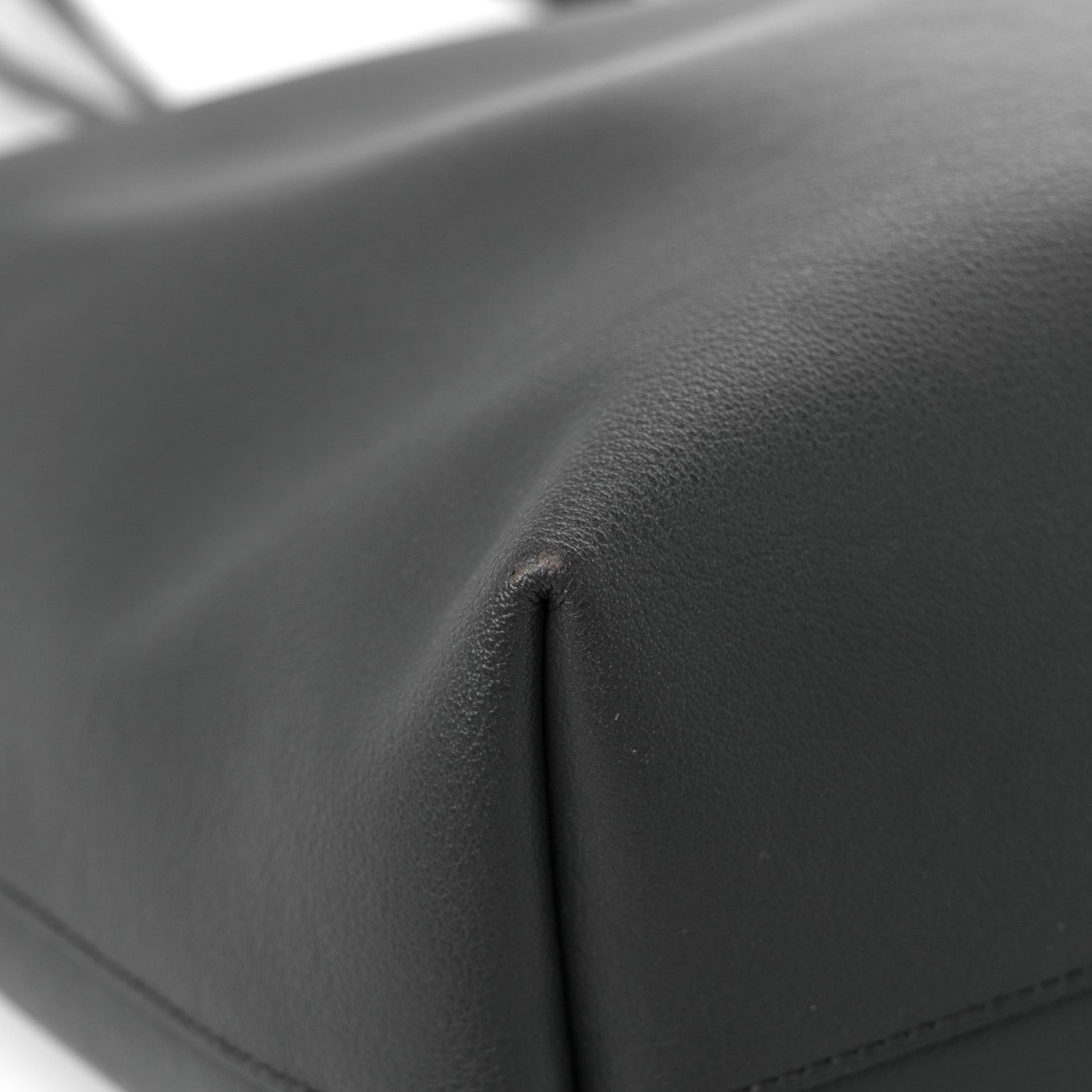 Saint Laurent Calfskin Large Shopping Tote Fog 7 of 15