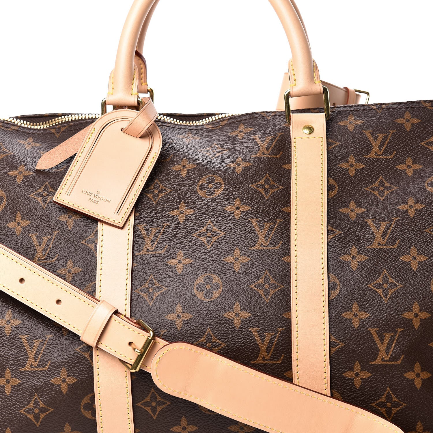 Louis Vuitton Monogram Keepall Bandouliere 50 10 of 10