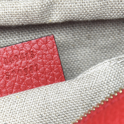 Gucci Monogram Mini Bree Messenger Bag Red 7 of 9