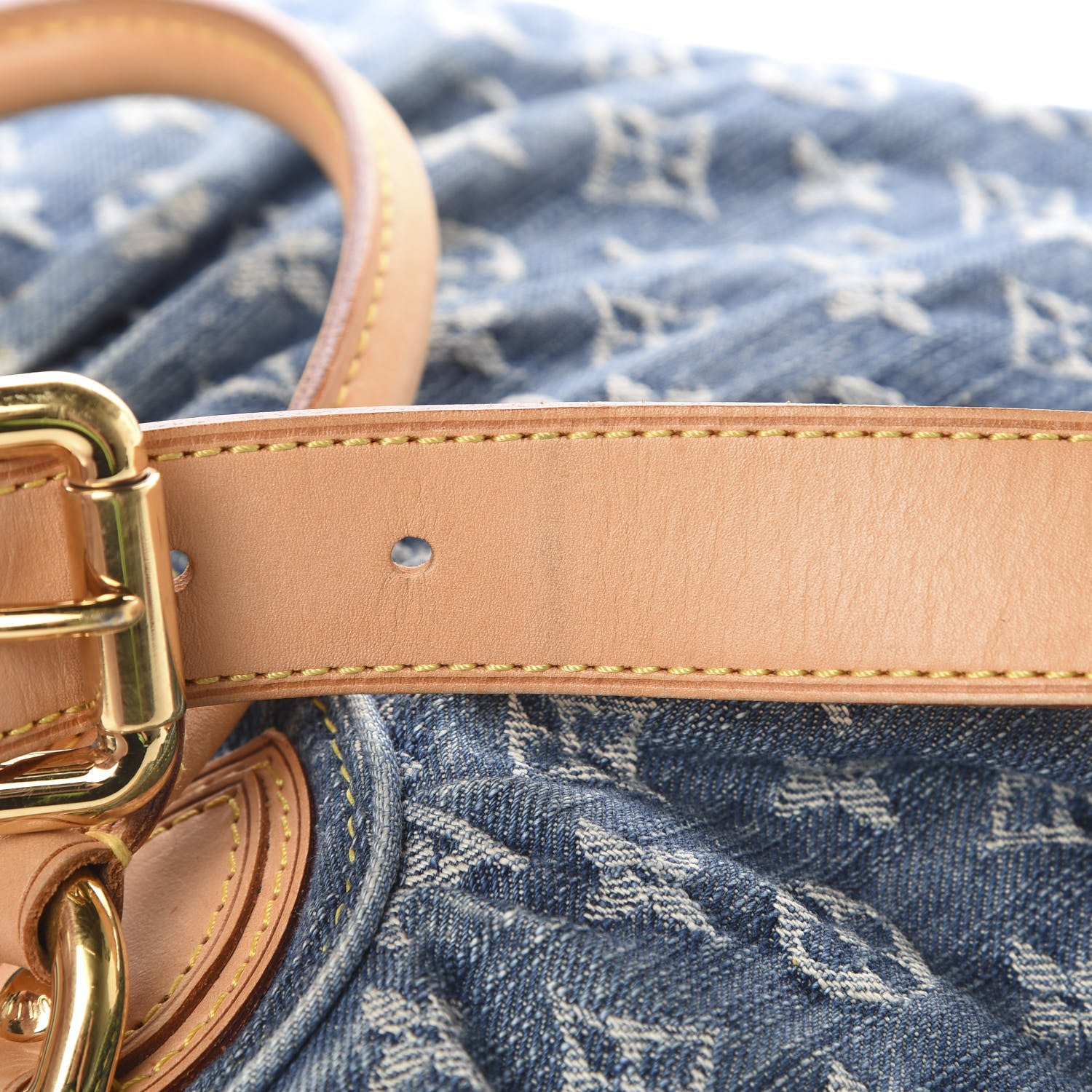 Louis Vuitton Denim Neo Cabby GM Blue 14 of 14