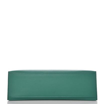 Hermes Swift Kelly Pochette Clutch Vert Vertigo 6 of 28