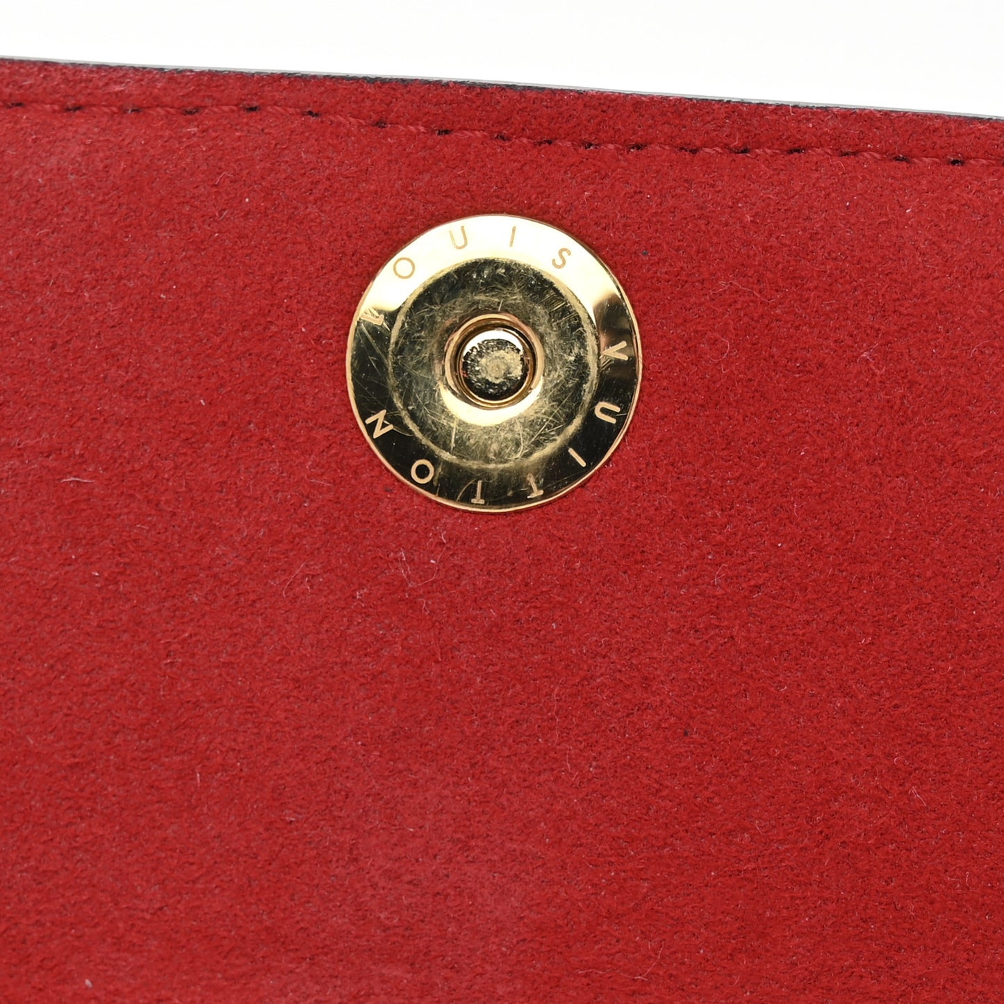 Monogram Woody Glasses Case Rouge