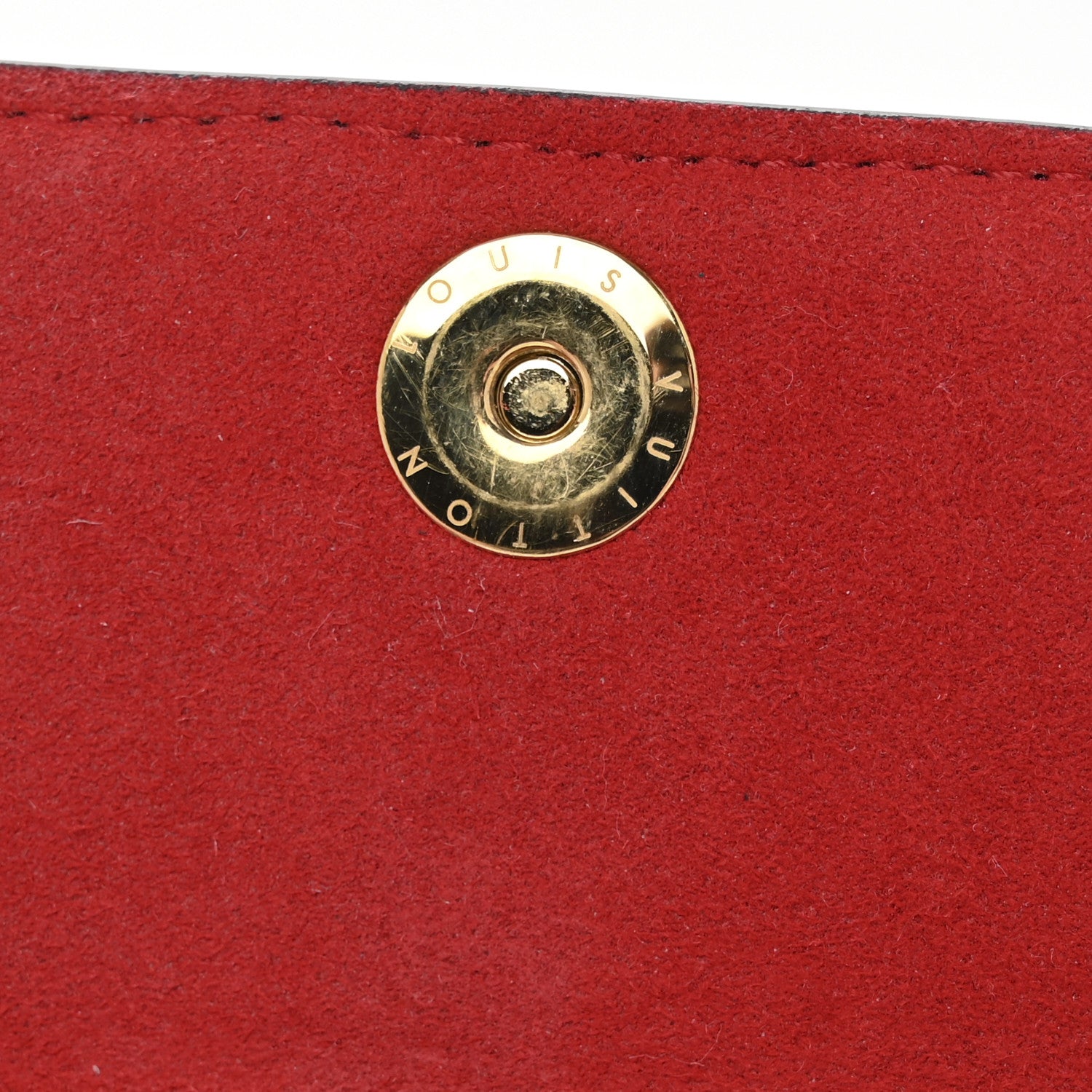 Louis Vuitton Monogram Woody Glasses Case Rouge 8 of 9