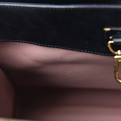 Louis Vuitton Calfskin City Steamer MM Magnolia Black 19 of 32