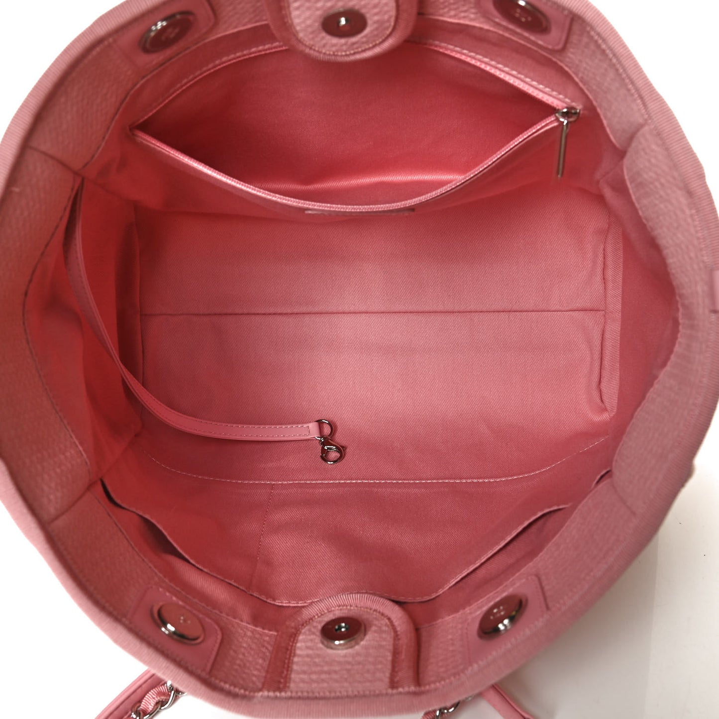 Mixed Fibers Small Deauville Tote Pink