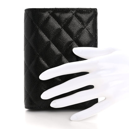 Chanel Caviar Quilted Passport Holder Black 2 of 10