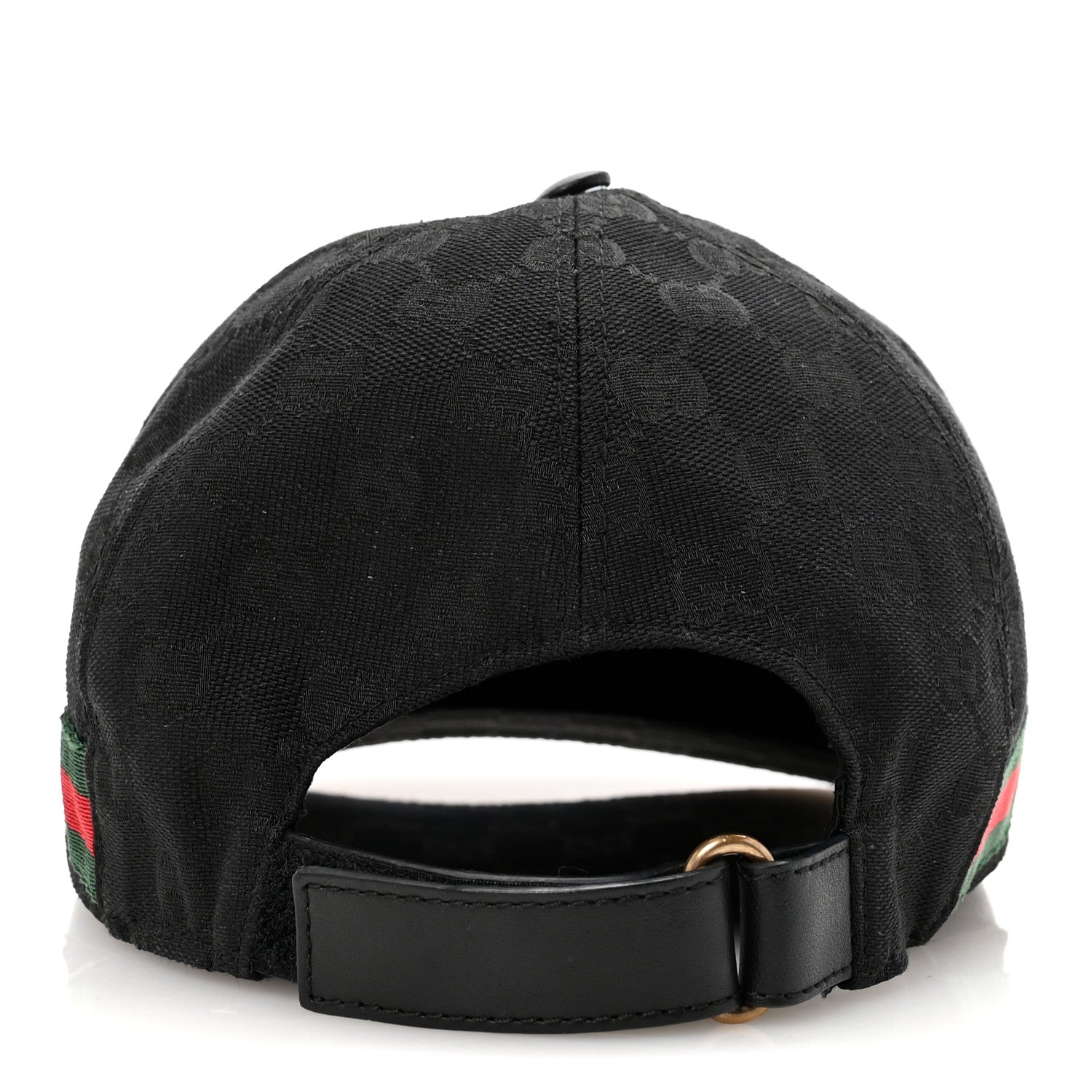Gucci Monogram Web Baseball Hat M Black 6 of 8