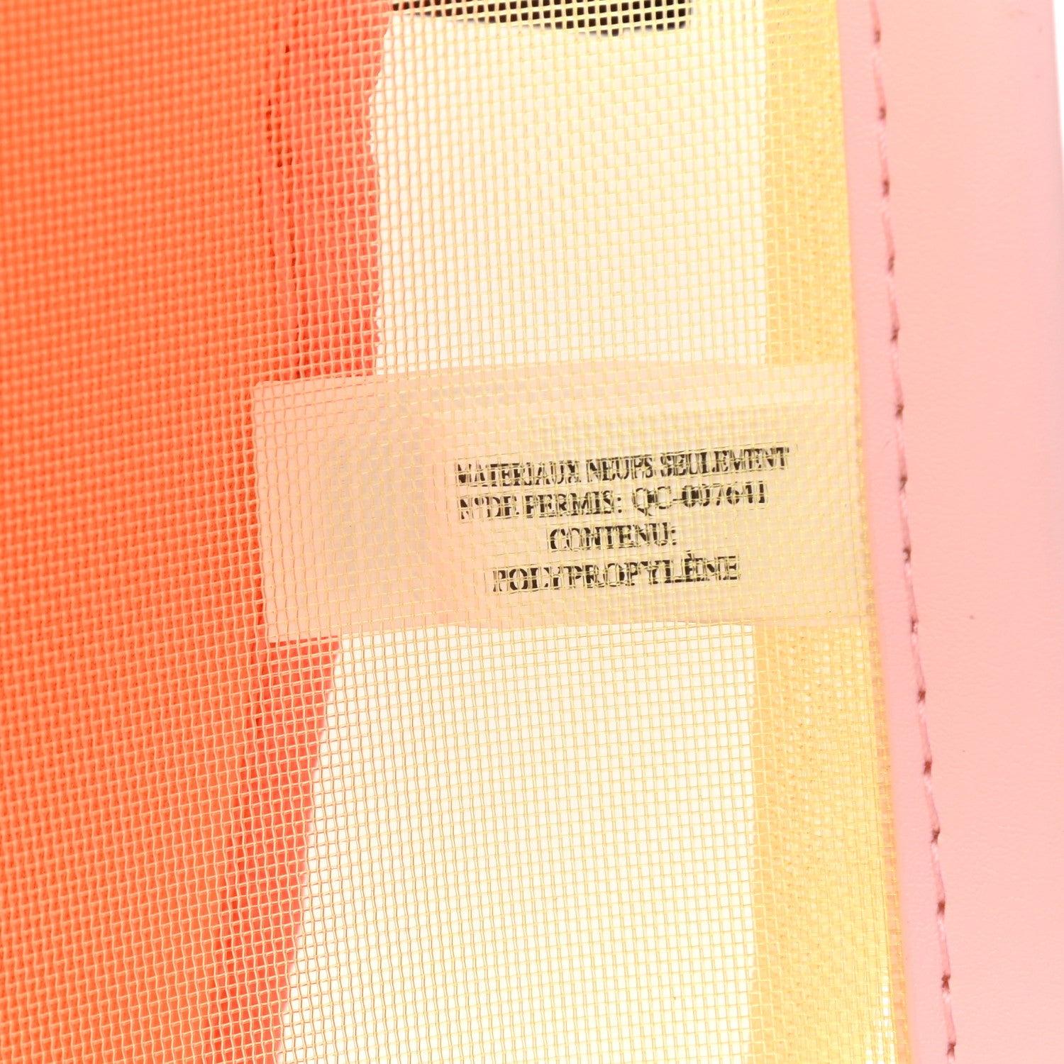 Marc Jacobs Nylon The Mesh Medium Tote Bag Yellow Multicolor 8 of 11