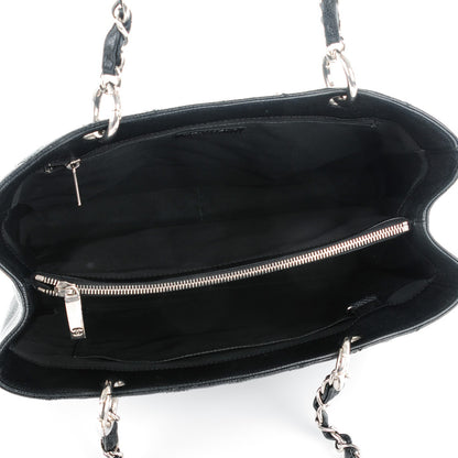 Chanel Caviar Quilted Grand Shopping Tote GST Black 5 of 9