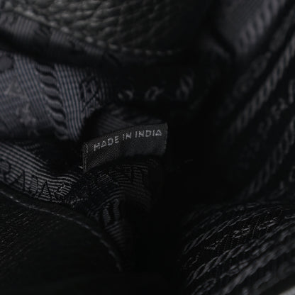 Prada Vitello Daino Side Zip Tote Black 7 of 12