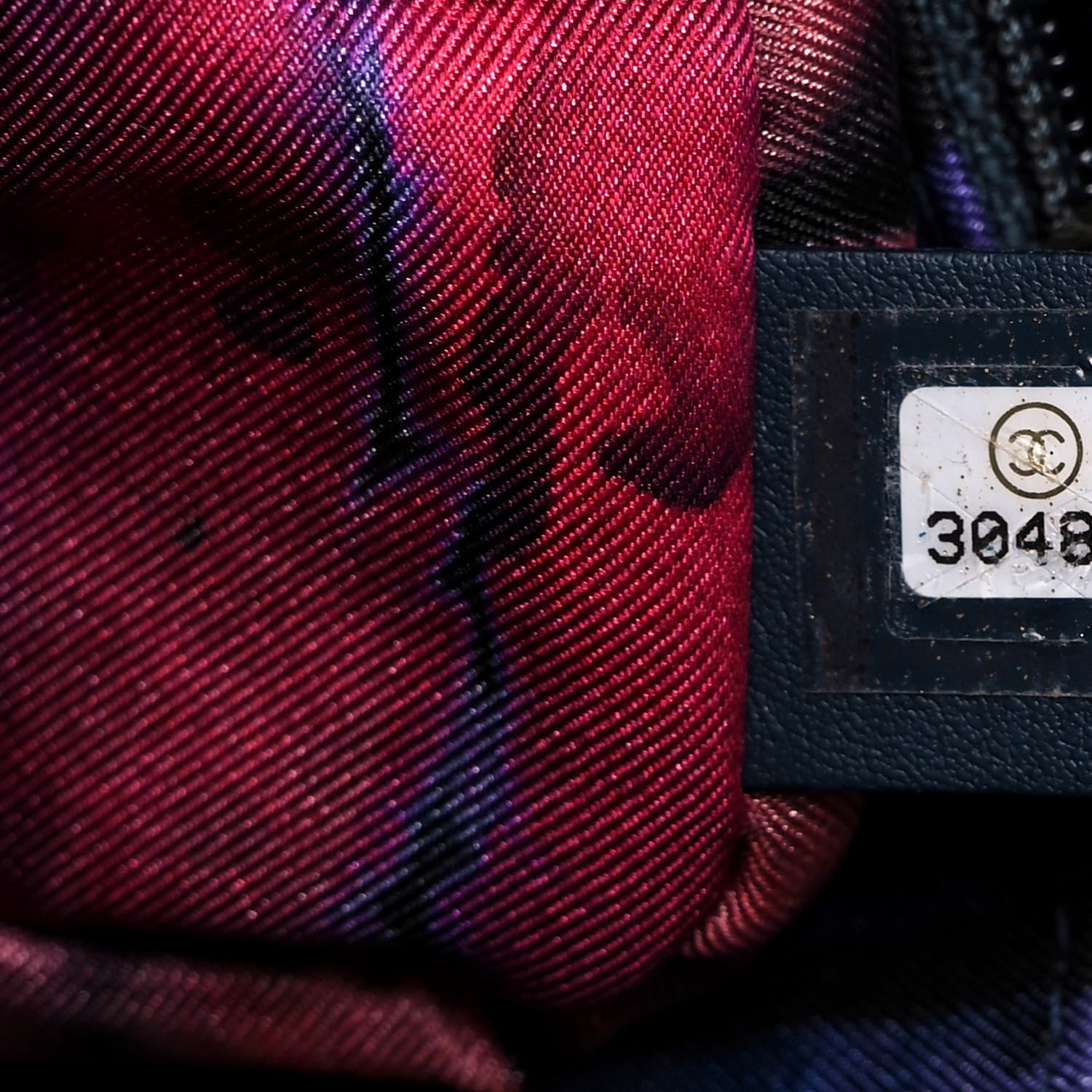 Chanel Tweed Quilted Medium Chanel 19 Flap Dark Multicolor 7 of 11