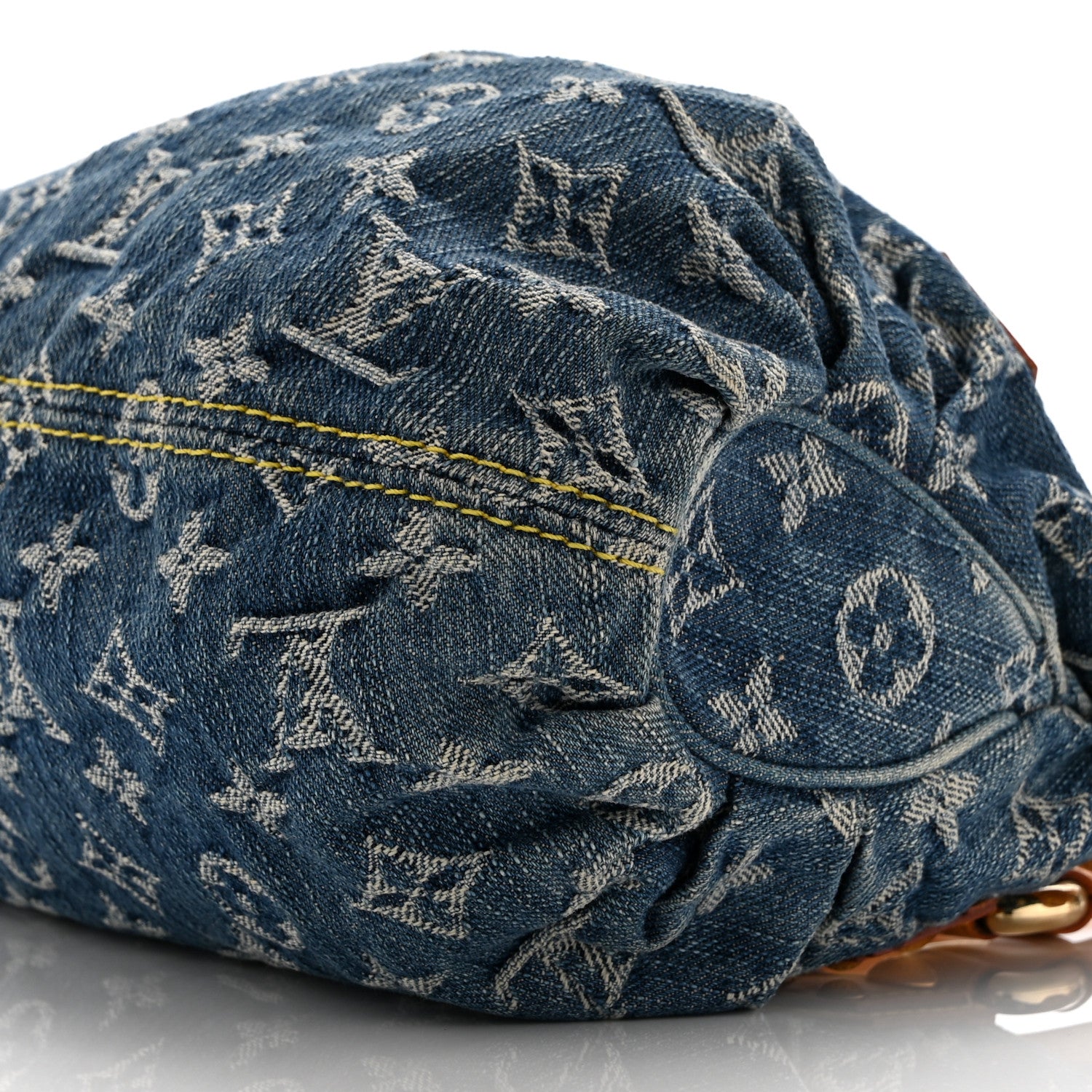 Louis Vuitton Monogram Denim Pleaty Blue 10 of 10