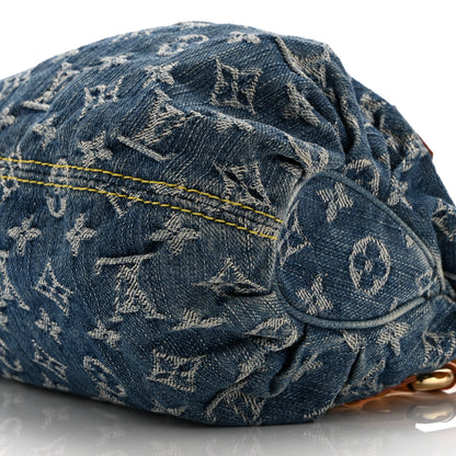 Louis Vuitton Monogram Denim Pleaty Blue 10 of 10