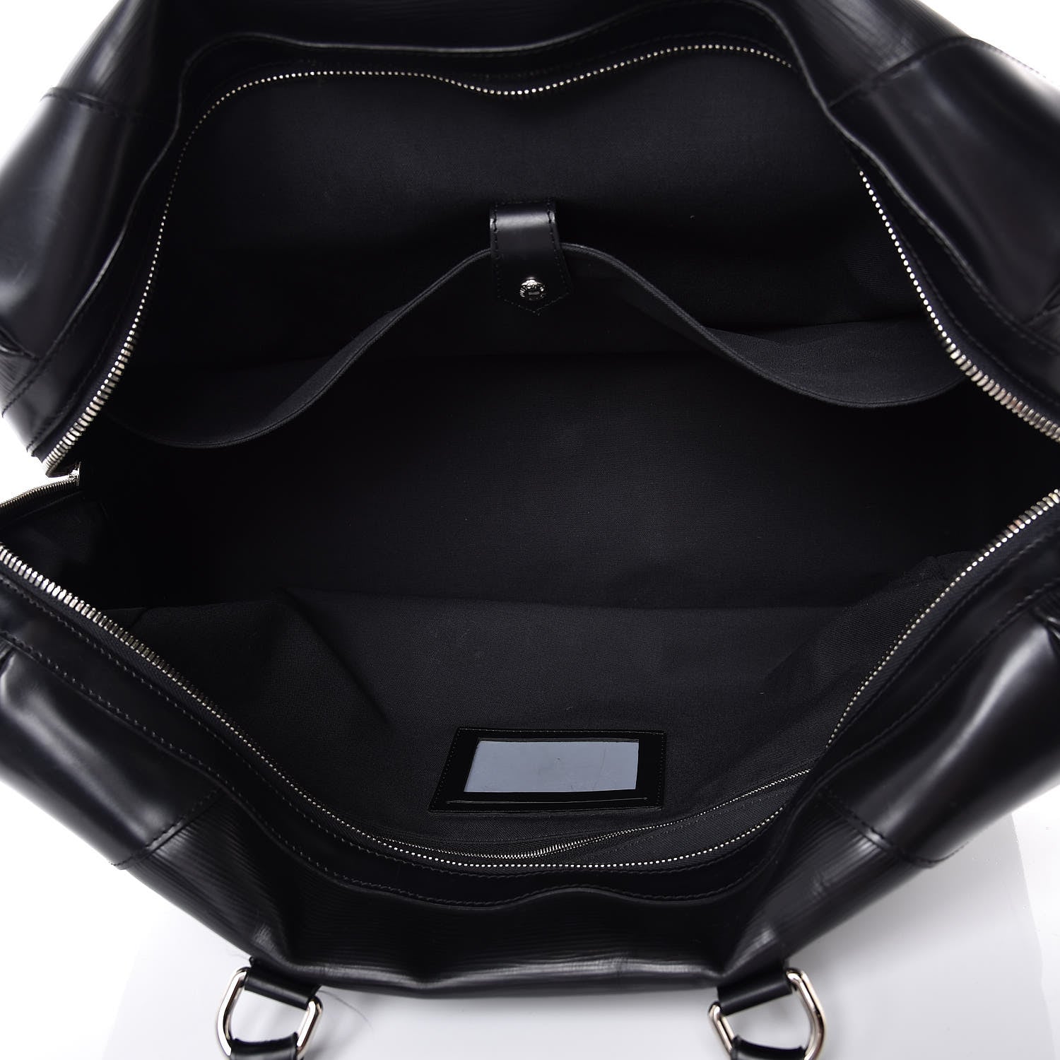 Louis Vuitton Epi Sac Bourget 50 Black 5 of 11