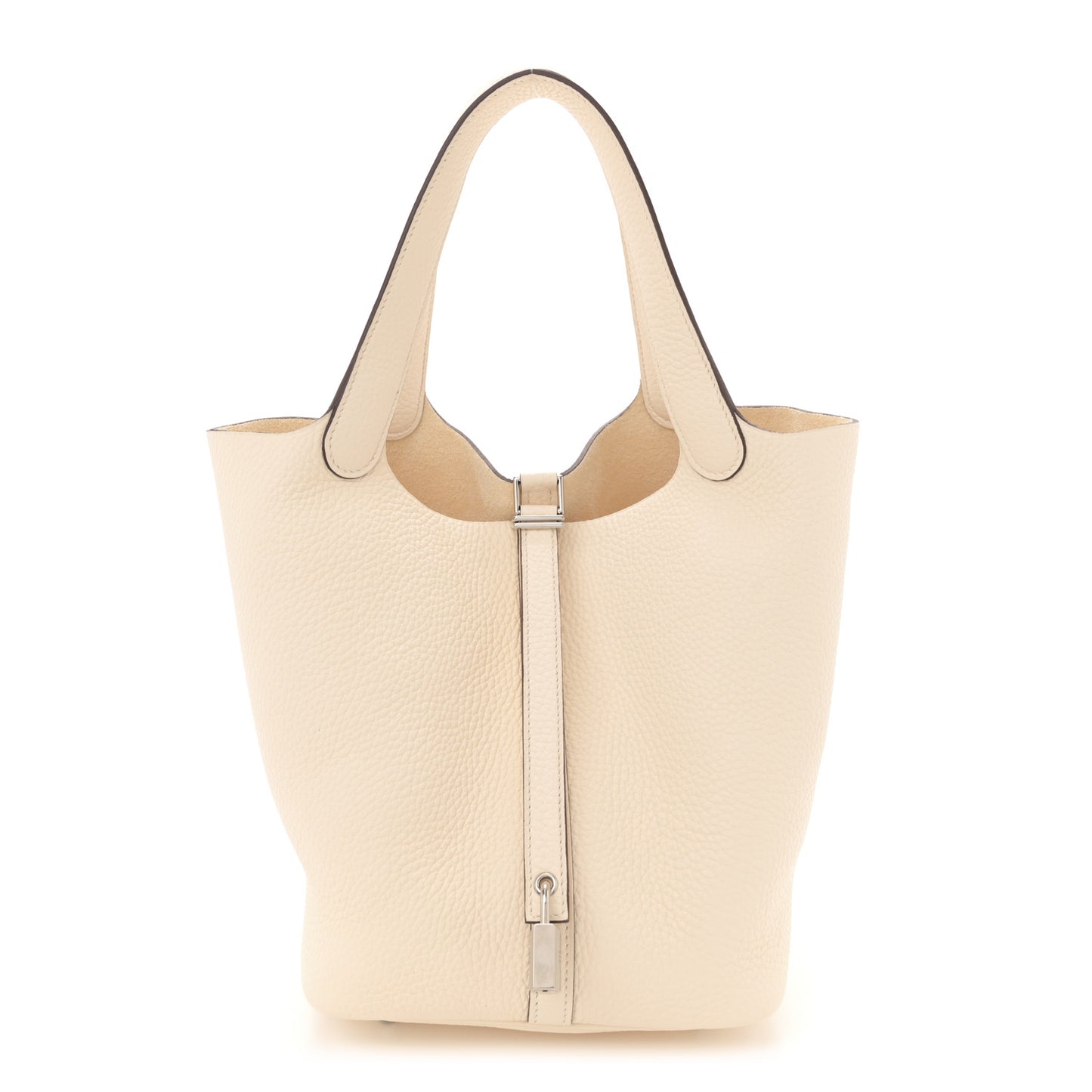 Taurillon Clemence Picotin Lock 22 MM Nata