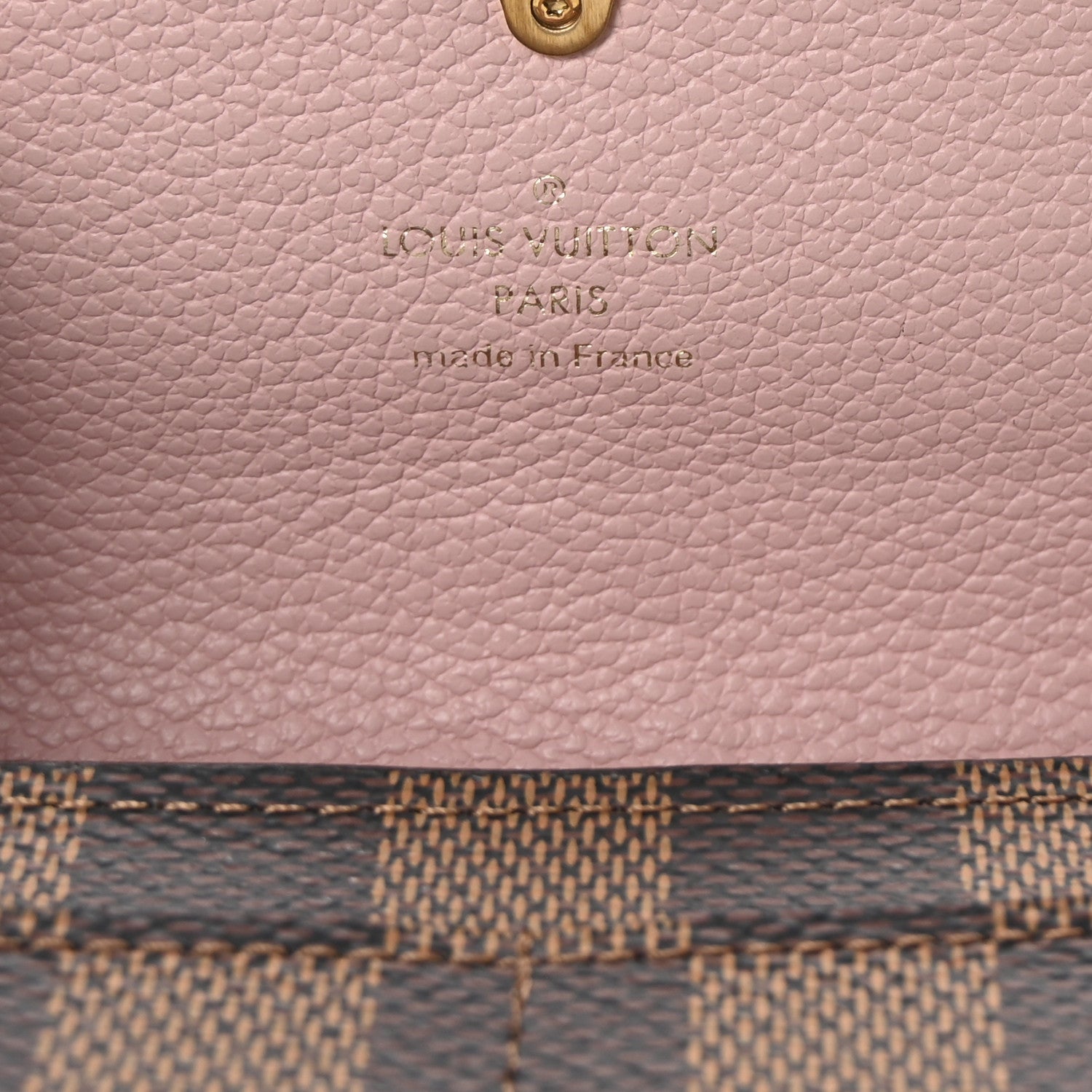 Louis Vuitton Damier Ebene Clapton Wallet Magnolia 6 of 7