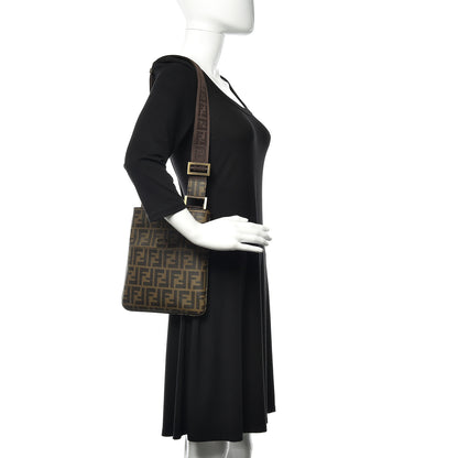 Fendi Zucca Spalmati Messenger Bag Tobacco 2 of 8