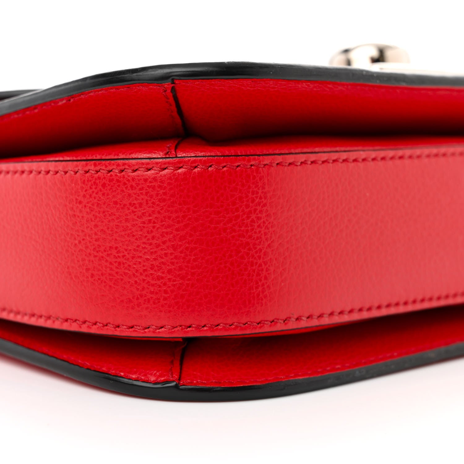 Prada Glace Calfskin Arcade Crossbody Bag Lacca 8 of 9