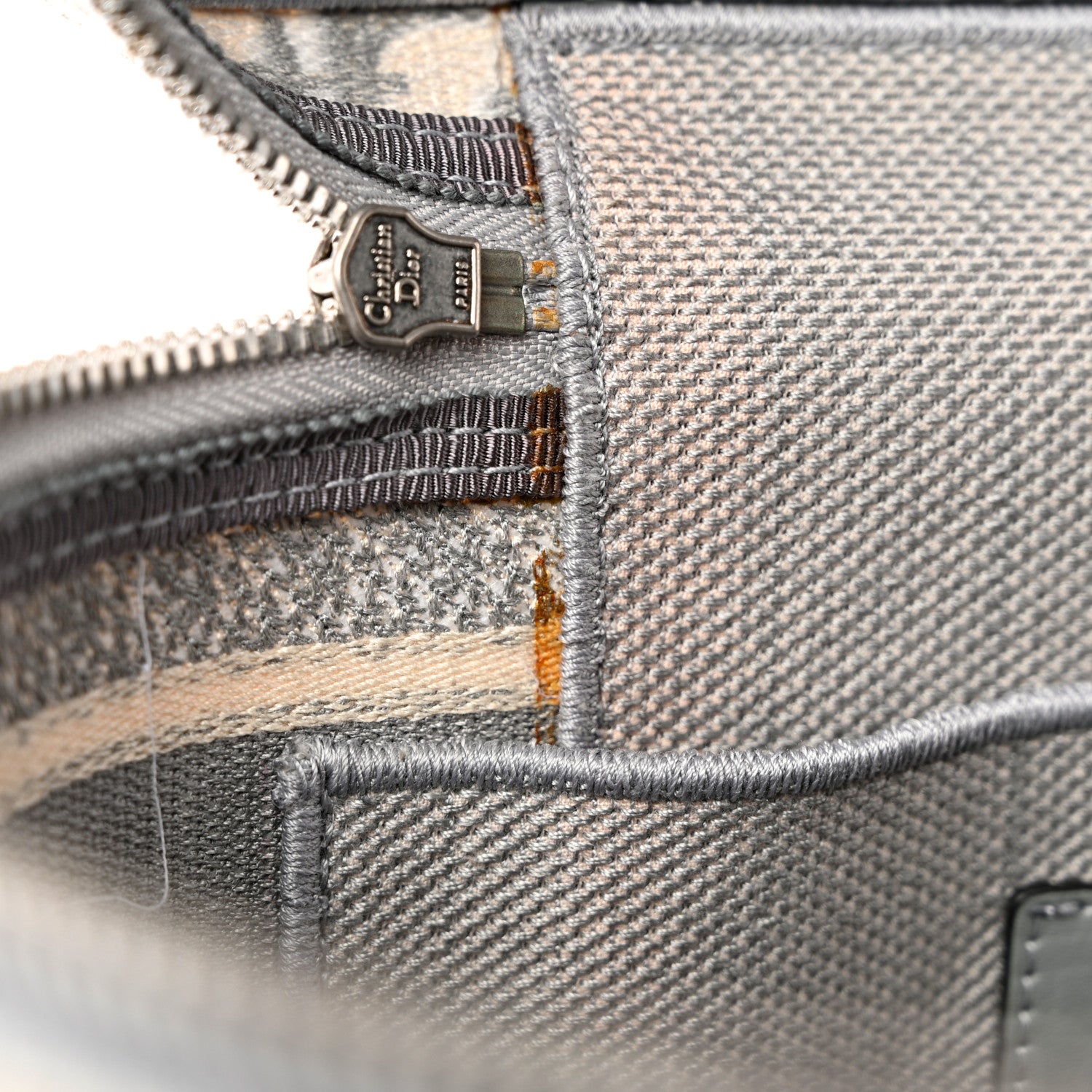 Christian Dior Oblique Diortravel Vanity Case Grey 7 of 7