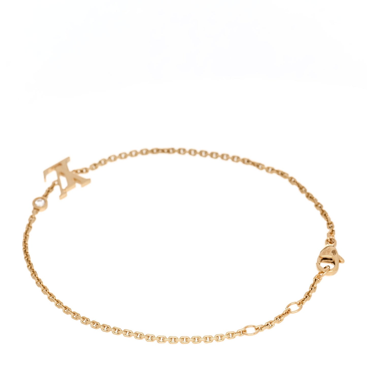 18K Yellow Gold Diamond Idylle Blossom LV Bracelet