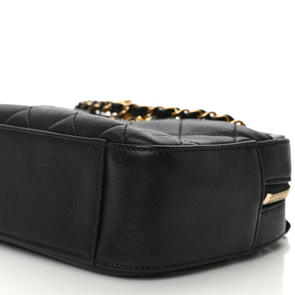 Chanel Goatskin Quilted Chanel 19 Camera Case Black 9 of 9