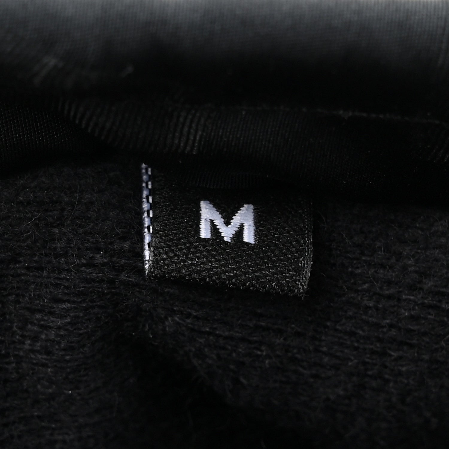 Chanel Lambskin Nylon CC Mittens M Black 4 of 4