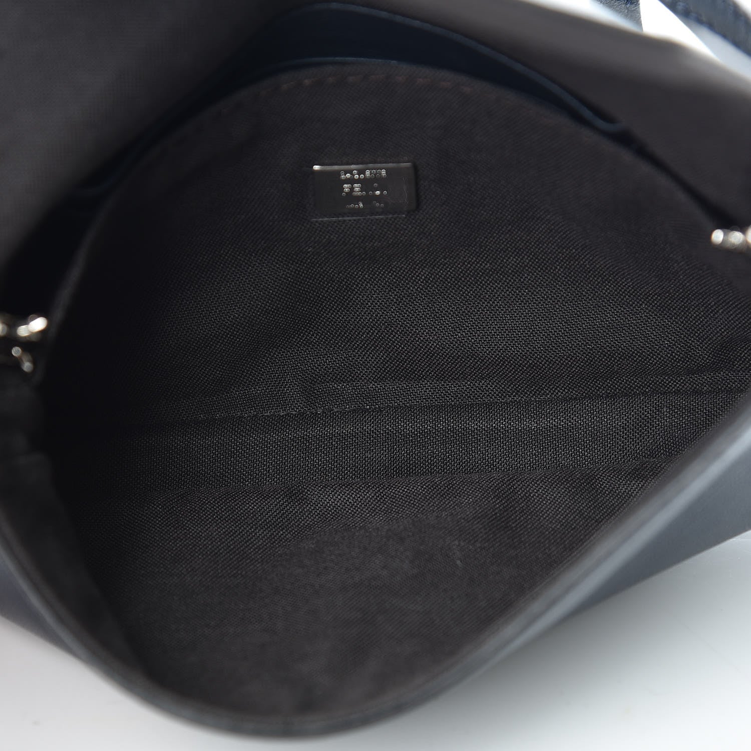 Fendi Nappa Micro Baguette Blue 5 of 10