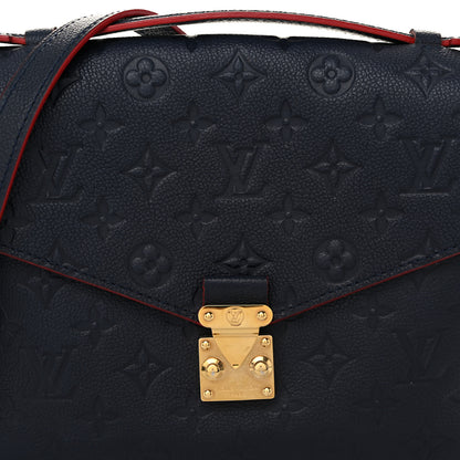 Louis Vuitton Empreinte Pochette Metis Marine Rouge 8 of 10