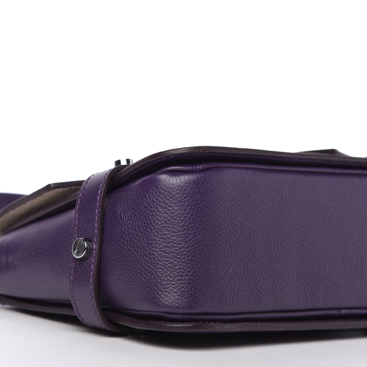 Soft Grained Calfskin Lexie Crossbody Amethyst