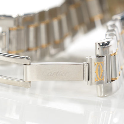 Cartier Stainless Steel 18K Yellow Gold 31mm Must De 21 Quartz Watch 6 of 7
