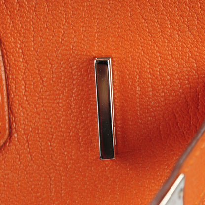 Hermes Chevre de Coromandel Birkin 30 Potiron 14 of 28