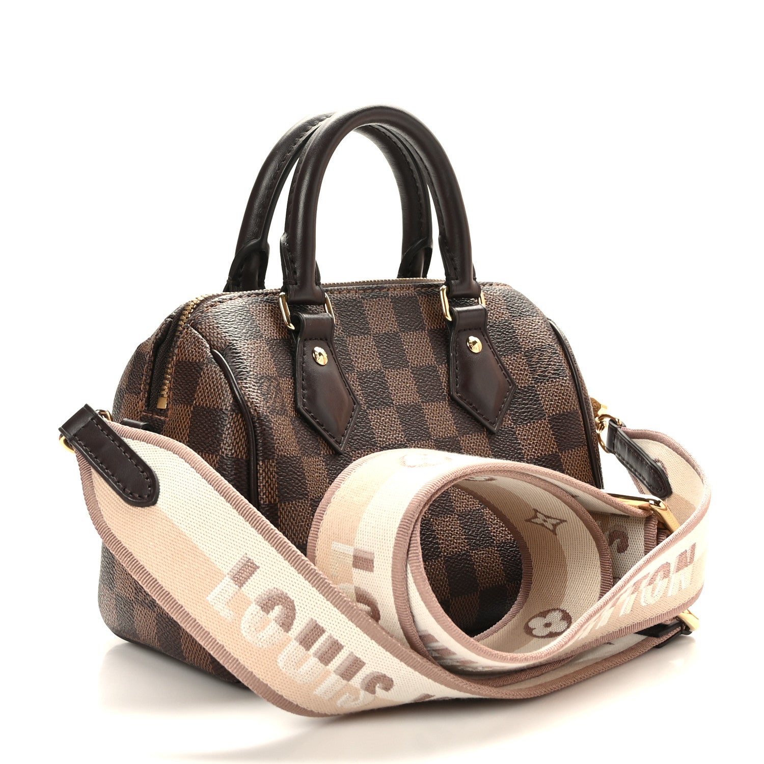 Louis Vuitton Damier Ebene Speedy Bandouliere 20 3 of 9
