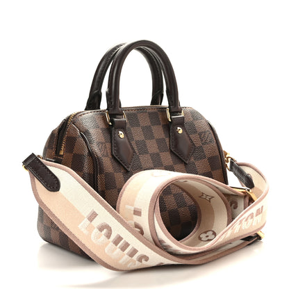 Louis Vuitton Damier Ebene Speedy Bandouliere 20 3 of 9